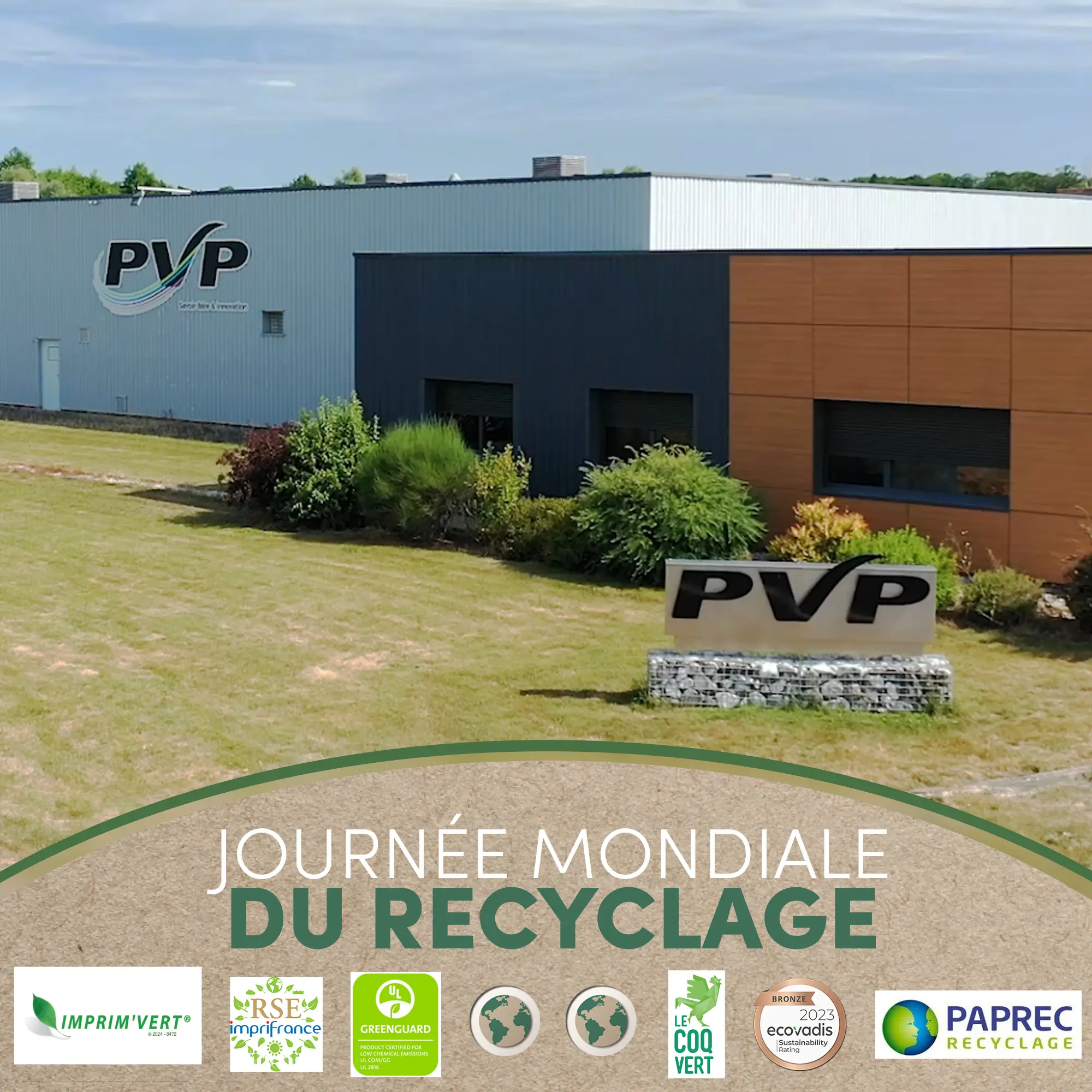 Journée Mondiale du Recyclage : PVP s’engage pour un avenir durable